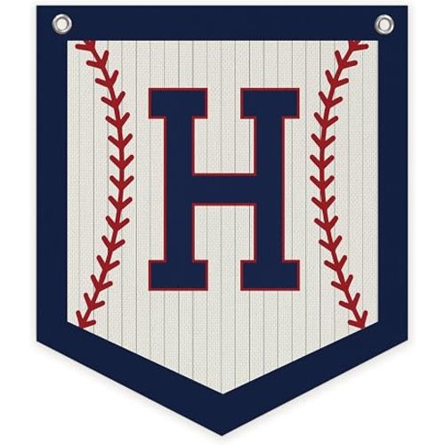 Sports Boys Room Decor Name Flag Personalized Baby Gifts H banner