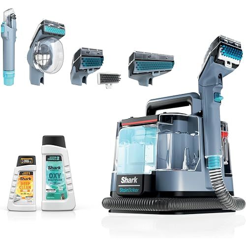 Shark StainStriker Portable Carpet/Upholstery Cleaner, 4 Tools, PX202BRN