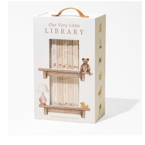 Our Very Little Library Board Book Set: A Foundational Language Vocabulary Board Book Set for Babies (Tabitha Paige Children's Book Series)