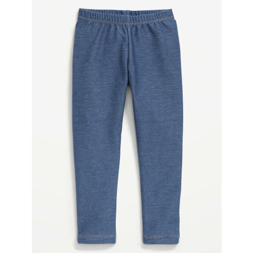 Faux-Denim Leggings for Toddler Girls