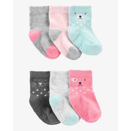 Baby 6-Pack Crew Socks - Carter's | Carter's
