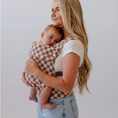 The Monarch Baby Carrier - Mocha Check – Mabē