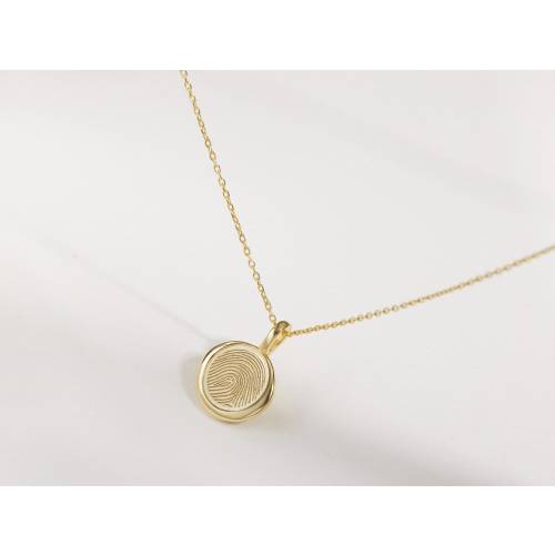 Fingerprint Necklace • Mothers Day Gifts • Wax Seal Necklace • Custom fingerprint • Memorial gift • Gifts for mom •  Thumbprint jewelry