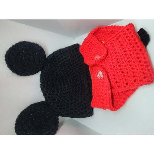 Unisex Mickey Diaper Cover