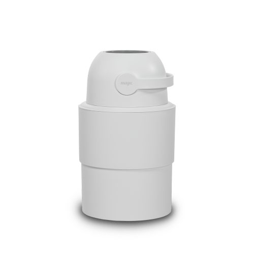 Heka M - Telescopic Nappy Bin - White