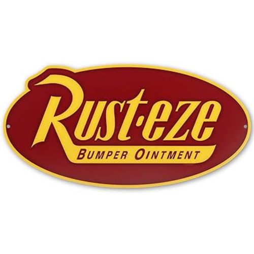 Disney Pixar Cars Rust-Eze Bumper Ointment Metal Wall Decor - Fun Cars Sign for Bedroom or Play Room