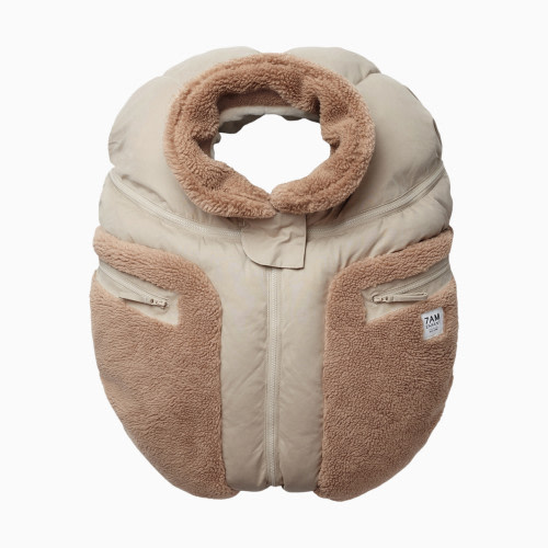 7AM Enfant Car Seat Cocoon - Cappucino Applique