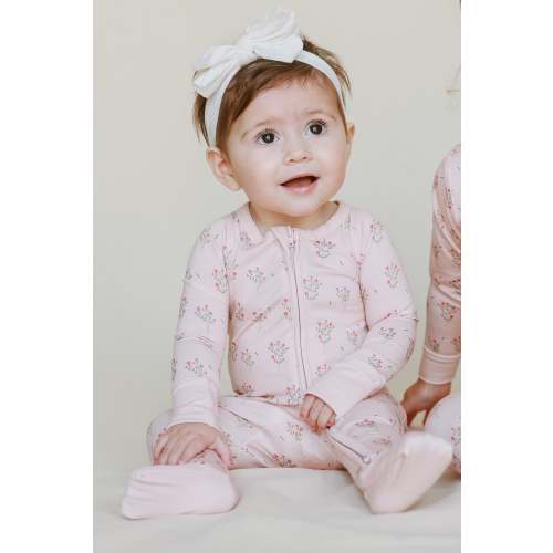 Margot Bee Floral Zippy Romper