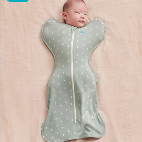 Swaddle Up™ 1.0 TOG Cotton Olive Moon