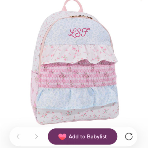 LoveShackFancy Ruffle Colby Backpack | Pottery Barn Teen