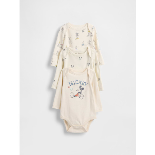 Gap × Disney Baby Organic Cotton Bodysuit (3-Pack)