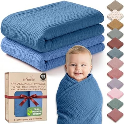 Cobijas para Bebe - 100% de algodón