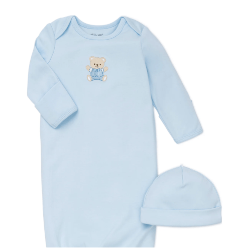 Cute Bear Sleeper Gown And Hat