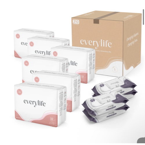 EveryLife Diapers & Wipes Bundle
