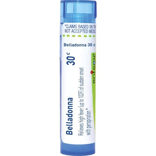Boiron Belladonna 30C Homeopathic Medicine for Fever - 80 Pellets