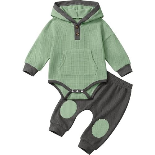 Newborn Baby Boy Clothes Infant Fall Winter Outfits Baby Boy Romper
