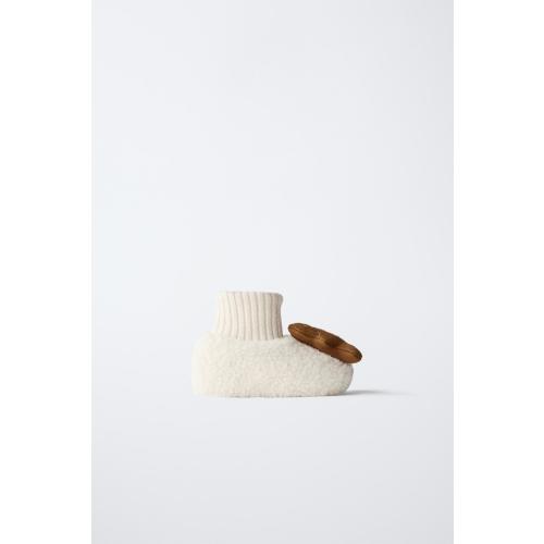 GINGERBREAD SLIPPERS - Off White | ZARA United States