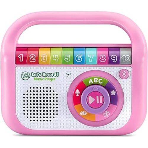 LeapFrog Let's Record! Music Player, Pink