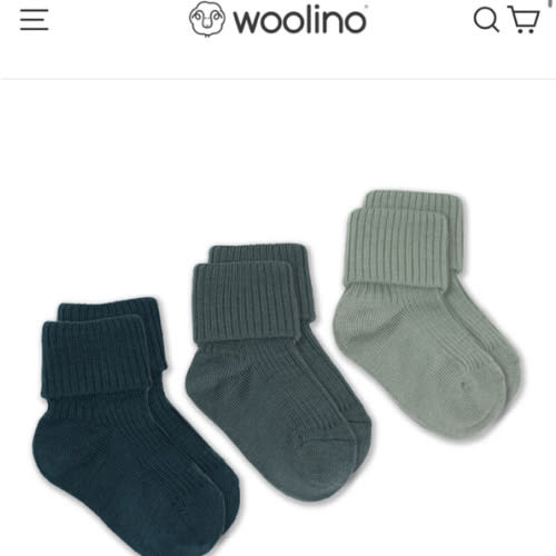 Wool Socks, Baby and Toddler, Pine