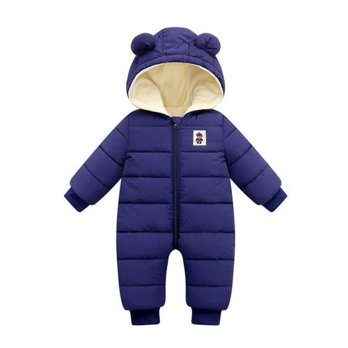 Boys Snowsuit Padded Jacket Girls Down Outwear Boys Coat Warm Snowsuit Hooded Jumpsuit Romper Baby Boys Coat&Jacket