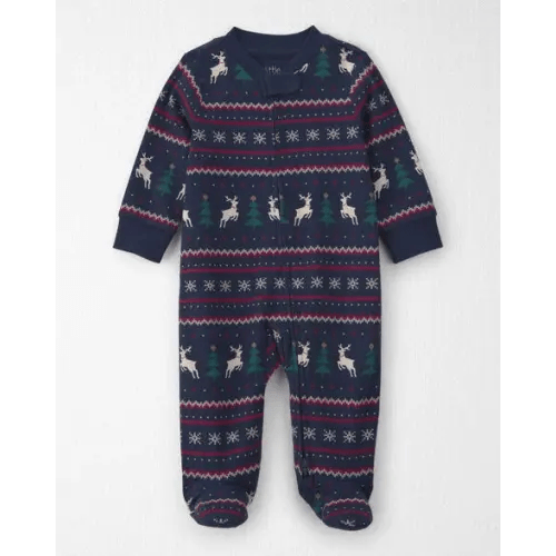 Baby Organic Cotton Fair Isle Sleep & Play Pajamas - Little Planet | Carter's