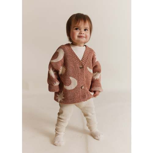 Cozmo Russet Moon Star Cardigan Baby