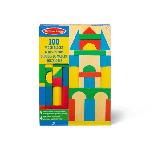 Melissa & Doug Box of Blocks 100-Piece Set