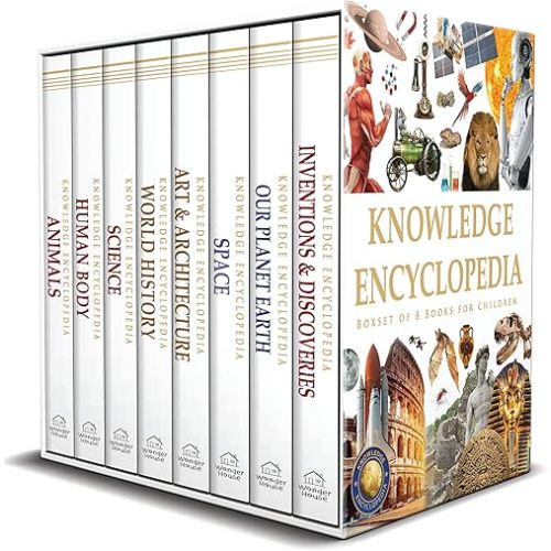 Knowledge Encyclopedia: Boxset of 8 Books (Knowledge Encyclopedia For Children) Paperback – January 30, 2023