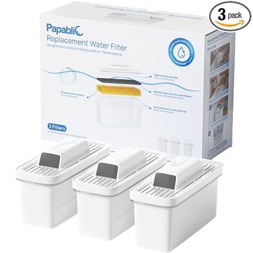 Papablic Official Replacement Water Filter for SafeguardPlus Bottle Washer
