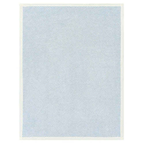 Harborview Herringbone Sky Mini Blanket