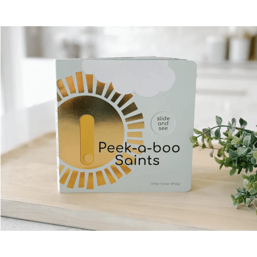 Peek-A-Boo Saints Catholic Board Book – House of Joppa
