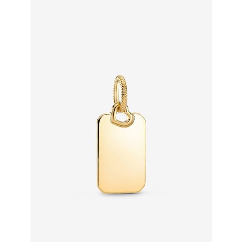 Engravable Rectangle Tag Pendant