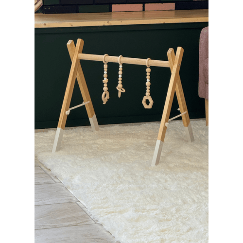 Natural Wood Baby Jungle Gym
