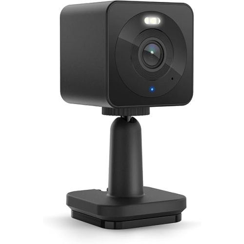 WYZE Cam OG Indoor/Outdoor 1080p Wi-Fi Smart Home Security Camera with Color Night Vision, Built-in Spotlight, Motion Detection, 2-Way Audio, Compatible with Alexa & Google, Black, Free Expert Setup