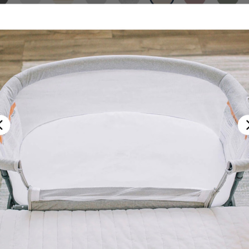 Large Bassinet Fitted Cotton Sheet