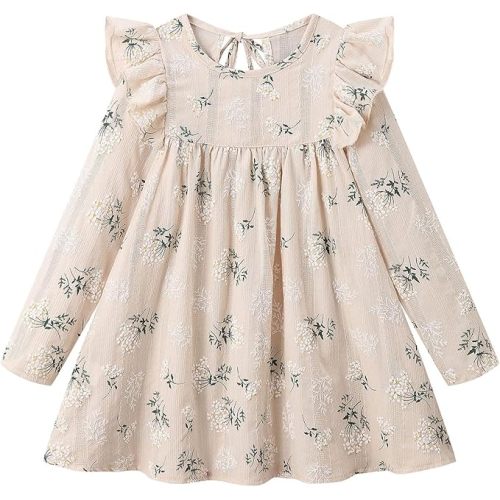 Toddler Linen Dress Baby Girls Ruffle Halter Sleeveless Casual Party Dresses