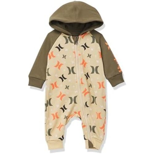 Hurley Baby Boy's Long Sleeve Hooded Coverall