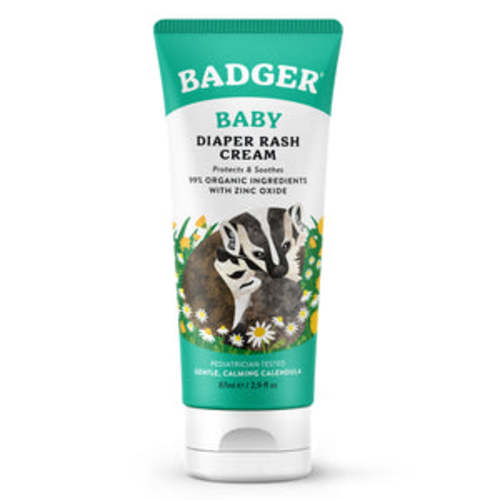 Zinc Oxide Diaper Rash Cream - Rash Treatment & Prevention | Badger Balm