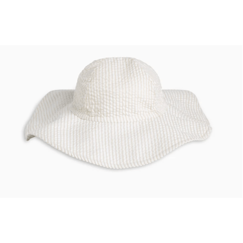 Seersucker Sun Hat