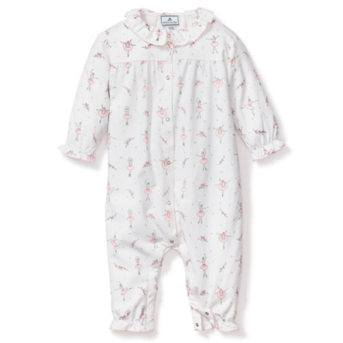 Baby's Twill Madeline Romper in Sugar Plum Fairy