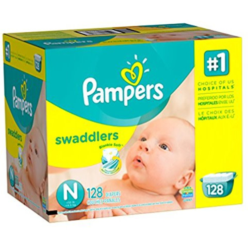 Pampers Swadlers size N