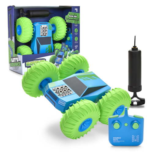 Sharper Image® Bounce Blitz Remote Control Stunt Car, Green, Ages 6+