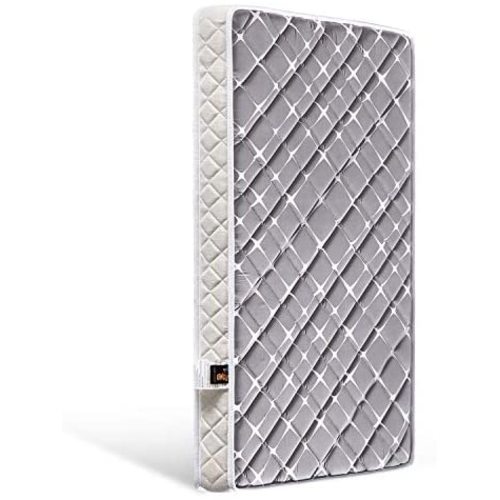 Bubble bear Premium Foam Hypoallergenic Crib Mattress and Toddler Mattress&Lovely Print&Sturdy and Beautifully Designed Edges&Soft but Firm Enough, 52 x 27.6 x 5 (Gray Style)