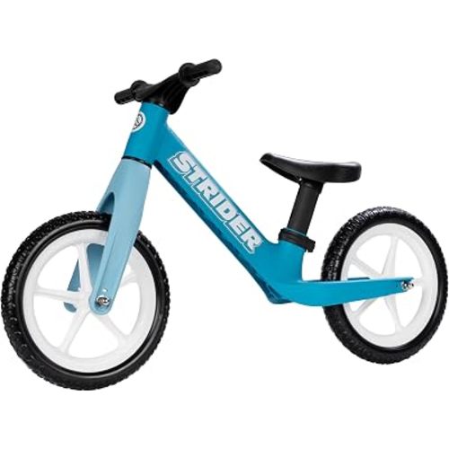 Strider 12 Comp, No Pedal Balance Bike for Kids Ages 1–3 Years