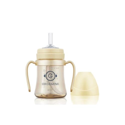 Grosmimi PPSU Straw Cup - 6oz (6 Months+) Butter 6oz