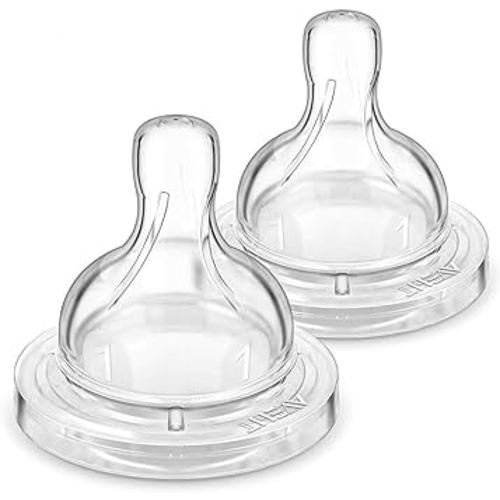 Philips Avent Classic Newborn Flow Nipple, 2-Pack