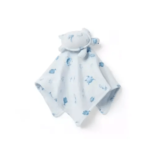 Baby Blue Fog Sea Friends Baby Turtle Lovey by Janie and Jack