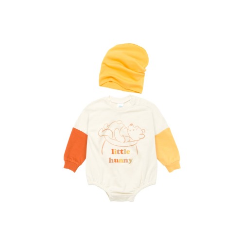 Winnie the Pooh 2-Piece Bodysuit and Hat Set, 0-3M