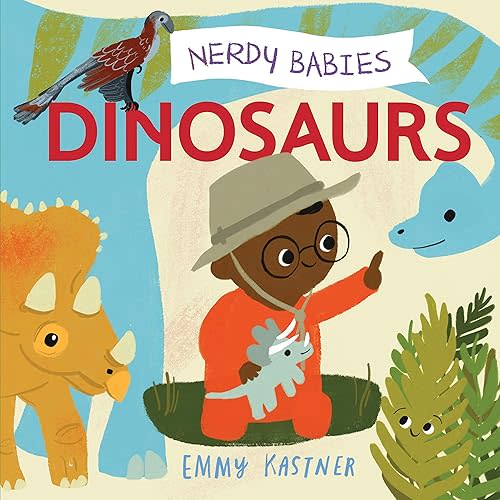 Nerdy Babies: Dinosaurs - Hardcover Book