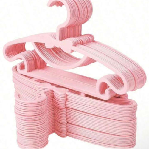10pcs Plastic Baby Hangers With Bow, Non-Slip, Suitable For Newborn/Infant Clothing Storage, Ultra-Thin | SHEIN USA